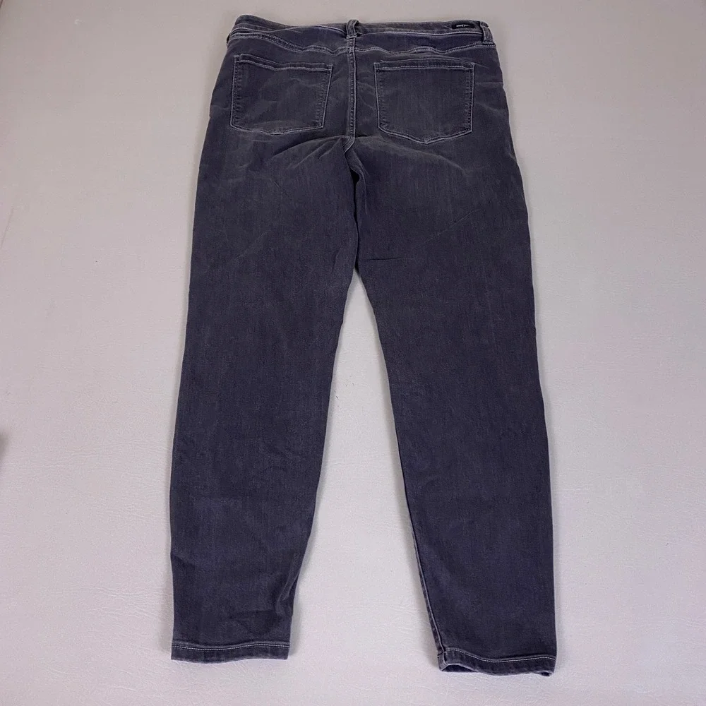 Liverpool Los Angeles High Rise Ankle Jeans Women's 14/32‎ Black / Charcoal Gray